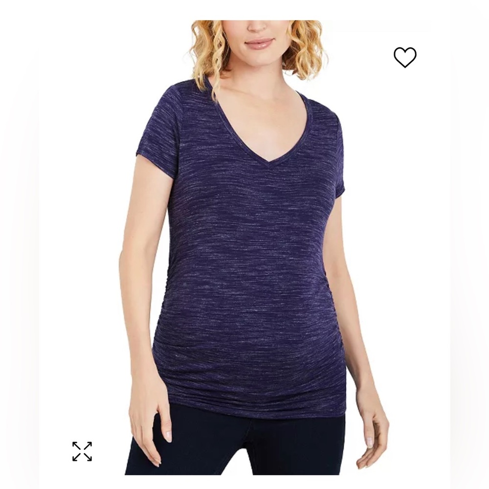 🌸 4 for $15 Motherhood Maternity Ruched T-Shirt NWT